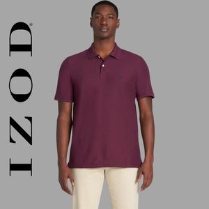 Izod Men's Advantage Performance Short-Sleeve Polo Shirt